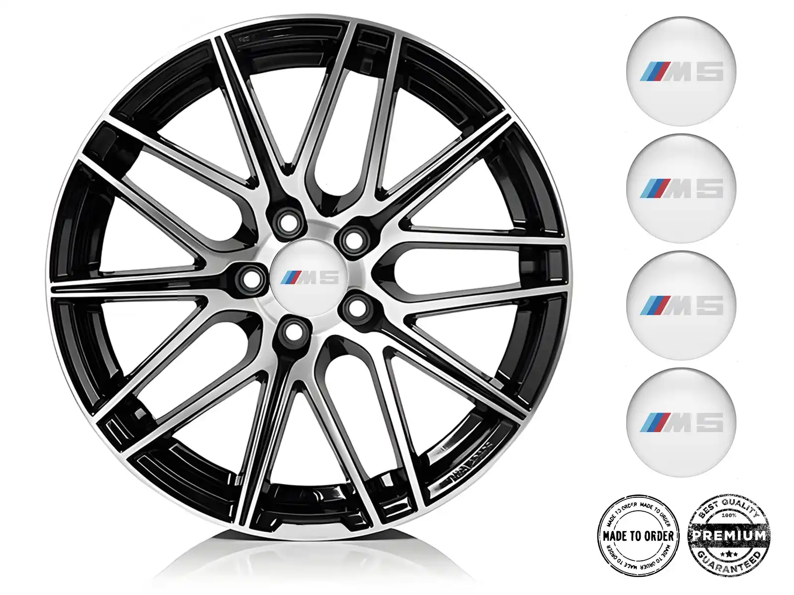 BMW Calcomanías Cúpula Prisma Cuántico Alta Calidad